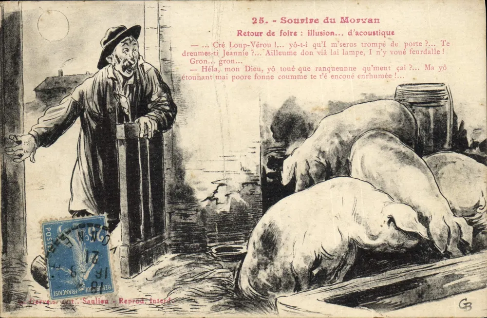 Sorriso do Morvan — Retorno de feira: ilusão... de acústica — Saugliou, n°25 - Frente