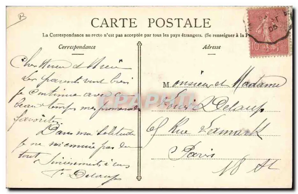 Alpinejäger im Maquis — G. Courtois, J. & Cie, Paris - Rückseite