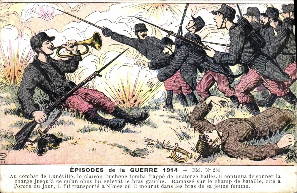 Episódios da Guerra 1914 — Batalha de Lunéville — EM N° 251 - Frente