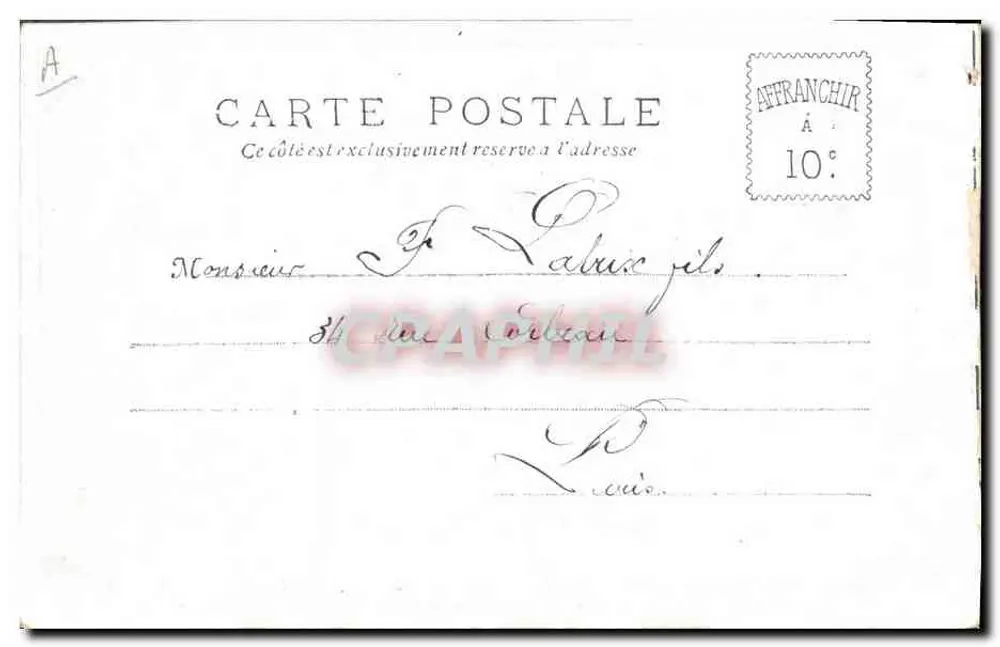 DÉJAZET — Ou est donc papa ? vaudeville en 3 actes, de MM. Jean Kolt, Marcel Yver et de Féraudy — éditeur : A. Calbris fils - Rückseite