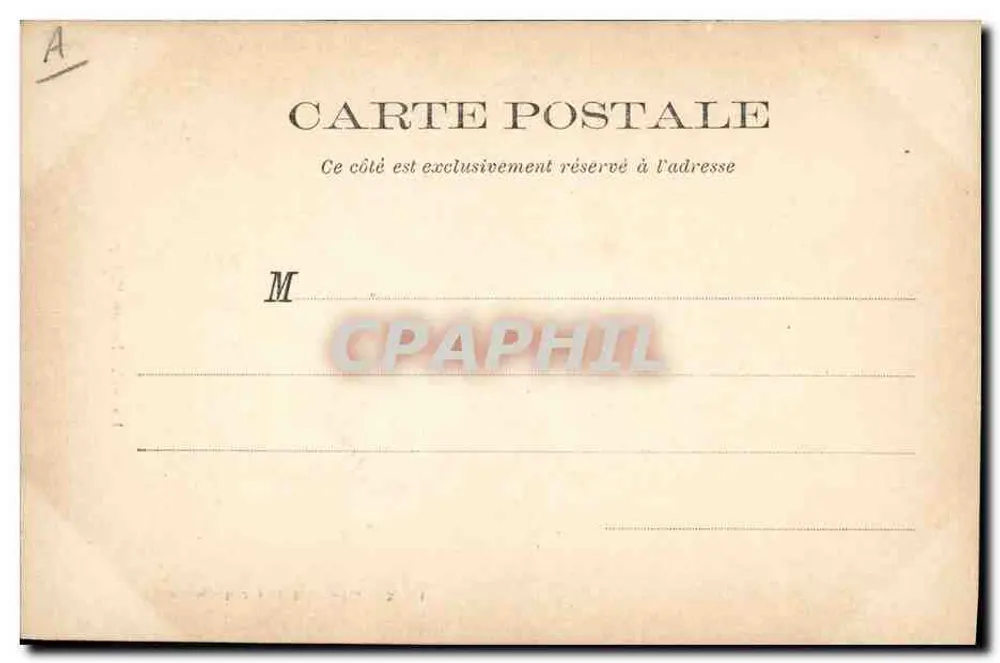 A Sablaise no Halage — Fotografia de J. Avatim, Roches-Voy — N° 374 - Verso