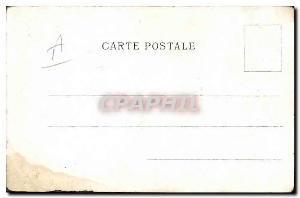 Le Feu — chaudron sur flammes — éditeur DIETRICH & C° BRUXELLES - Verso