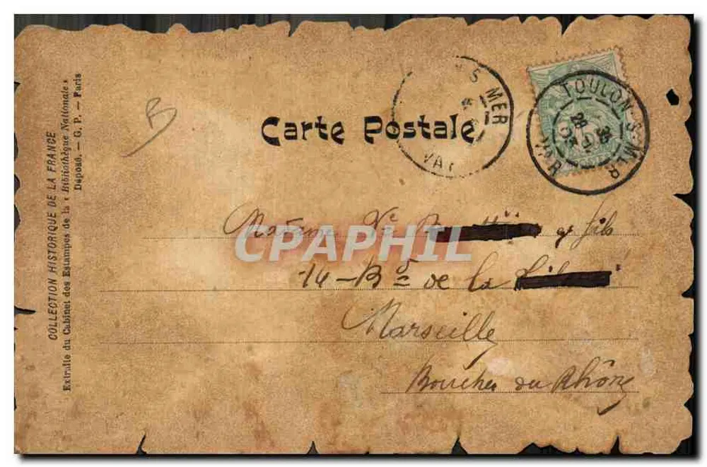 Frau unter Efeublattbaum — Sincères — T. Chirouard — Sammlung des Cabinets der Bibliothèque Nationale de France - Rückseite