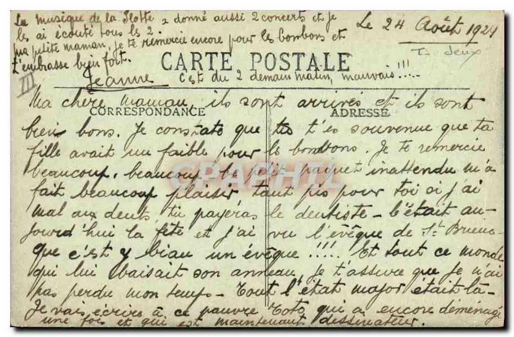Etablies (C.-du-N.) — La Plage und die Rocbers — M. Le Roy, Verlag — Rennes - Rückseite