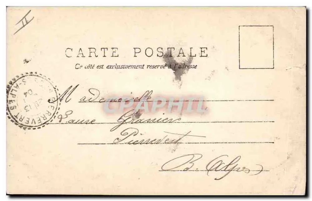 Un enfant jouant aux billes — scène de rue — éditeur R.P.I. et n°1 - Achterkant