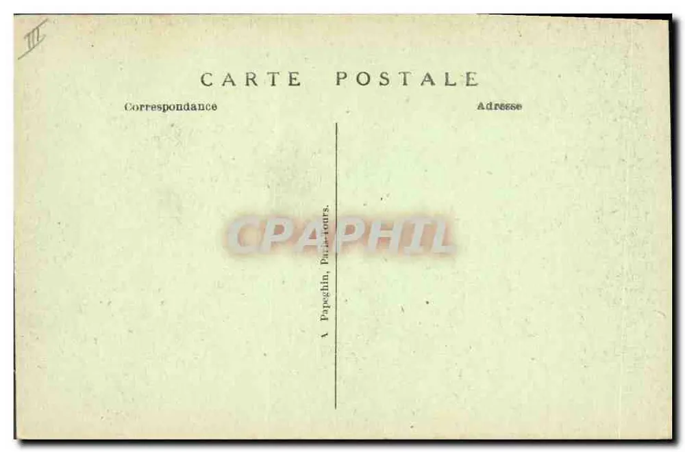 Paris - Ausstellung der dekorativen Künste - Spielzeugdorf (Brüder Pelletier, Architekten) - Rückseite