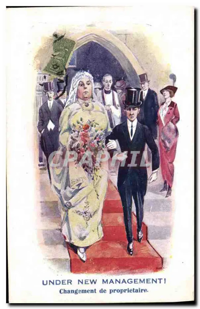 Hochzeit — Änderung des Eigentums — British Art Co. Nr. 1376 - Vorderseite