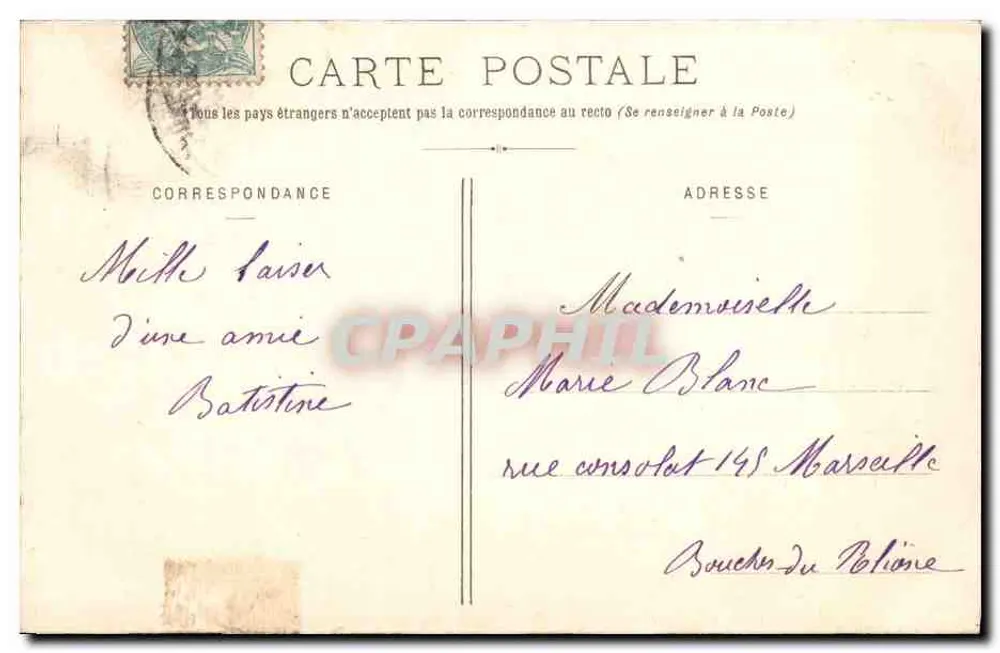 Pequeno Page — Fol histoire — Série Rhône 53 - Verso