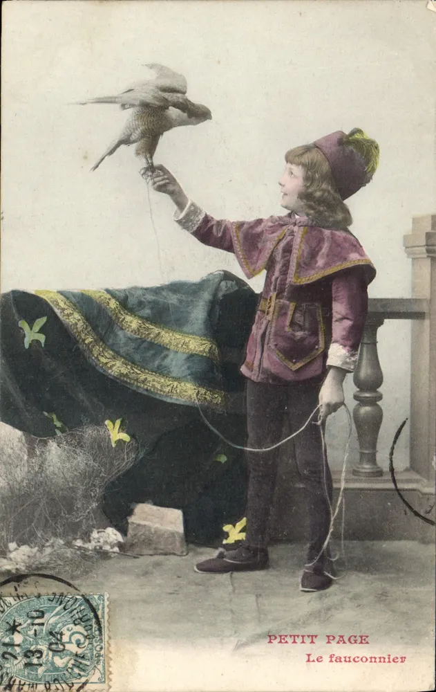 Petit Page — Der Falkner — Petit Page - Vorderseite