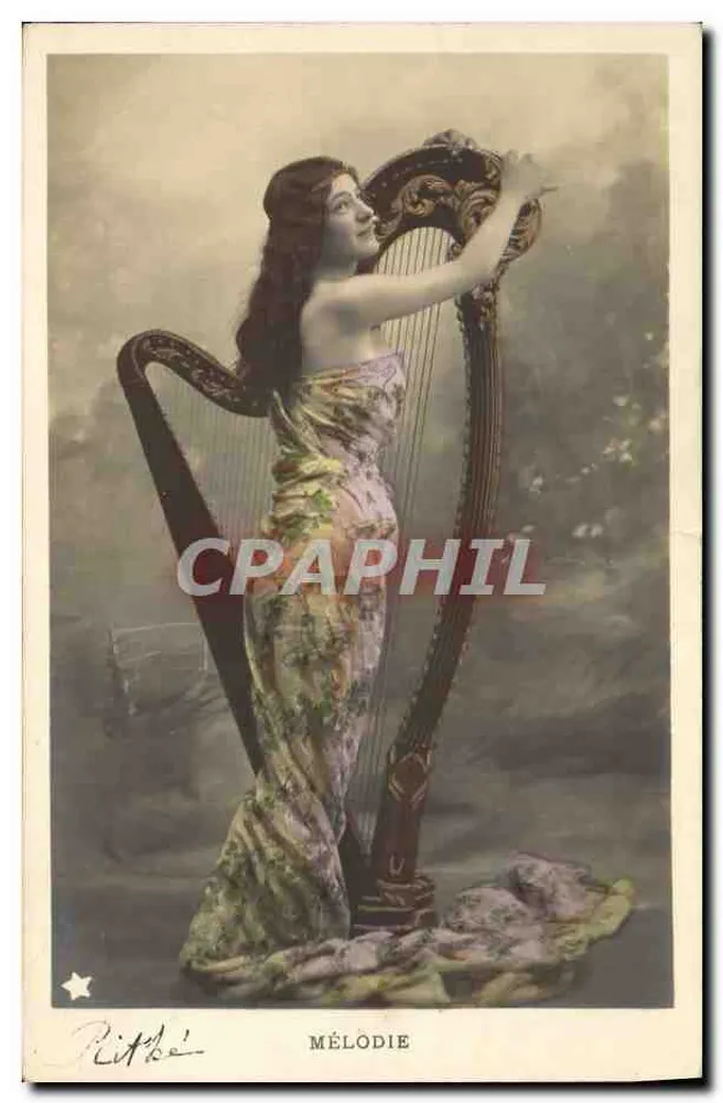 Donna che suona il liuto — Melodia — Ritthbe' - Recto