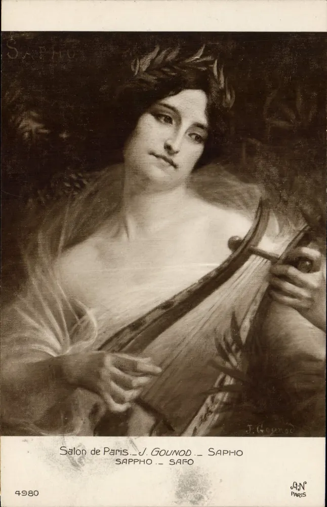 Sapho — J. Gounod — Salon van Parijs — J. Gounod — n° 4980 - Voorkant