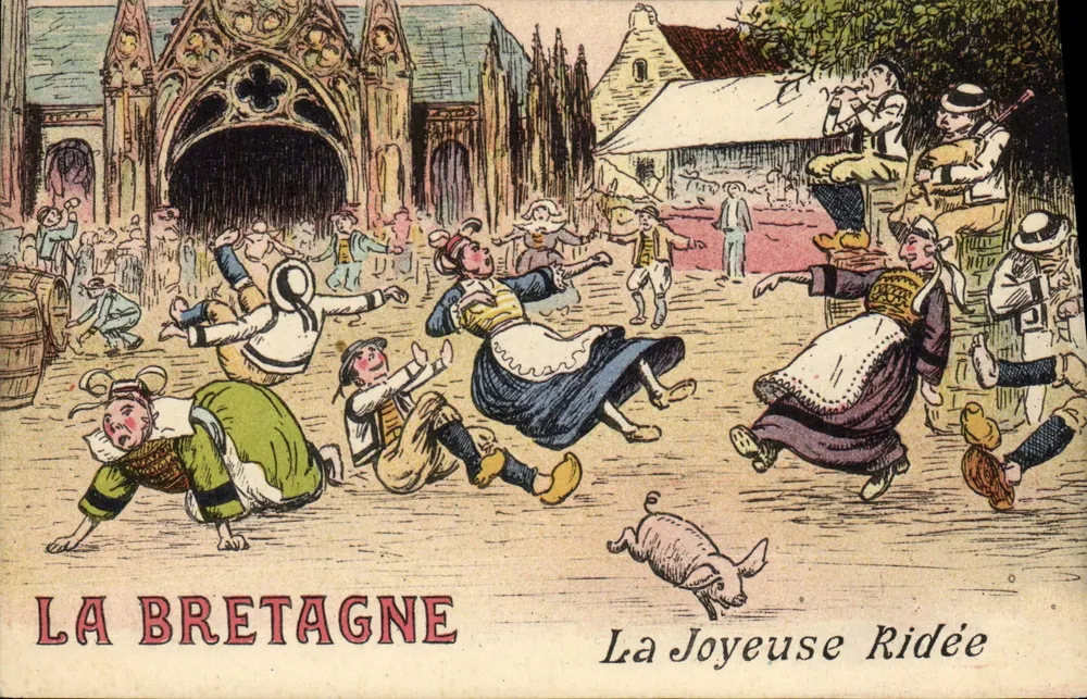 A Bretanha — A Alegre Brincadeira — Artaud et Nozaïs, Nantes - Frente