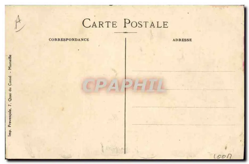 Espion — caricature d'un homme collant un panneau 'W.C.' — éditeur Massault - Verso