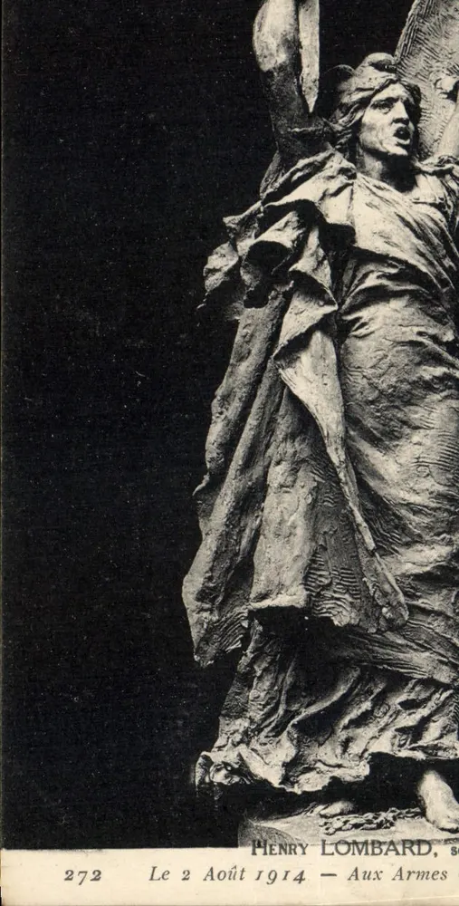 Henry Lombard — Zu den Waffen — 2. August 1914 — Nr. 2772 - Vorderseite