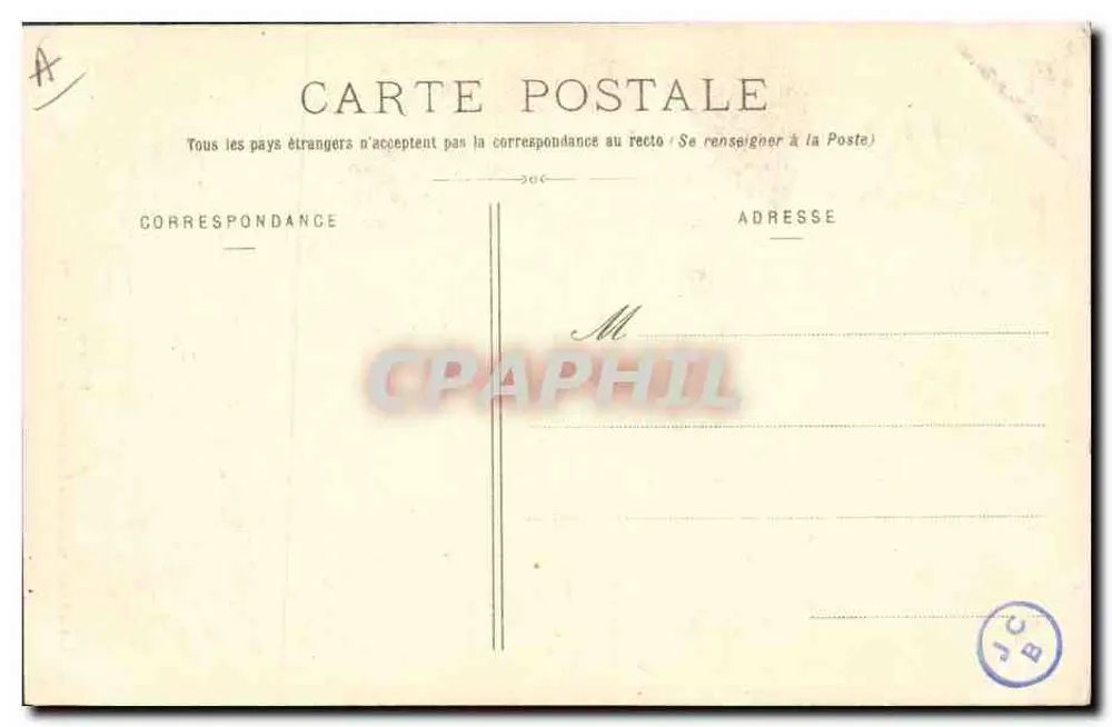 Sablaïse — mulher em traje tradicional — Coleção Lucien Amiaud, os Sables-d'Olonne N° 2134 - Verso