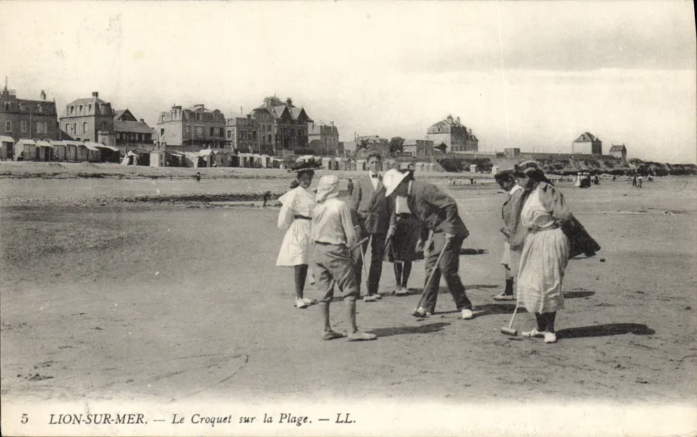 Lion-sur-Mer — Le Croquet am Strand — LL. - Vorderseite