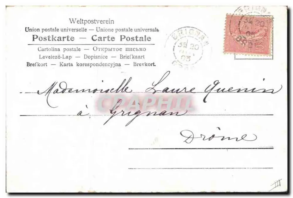 Schwein und Schäferin — Waldszenen — Verlag S. Nr. 636 - Rückseite