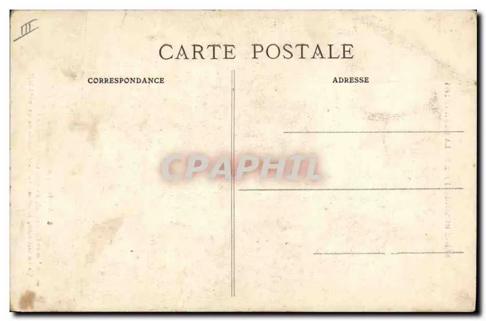 Acidente de Campo — Série Humorística da Guerra de 1914 — A.P. Jarry, n°5 - Verso