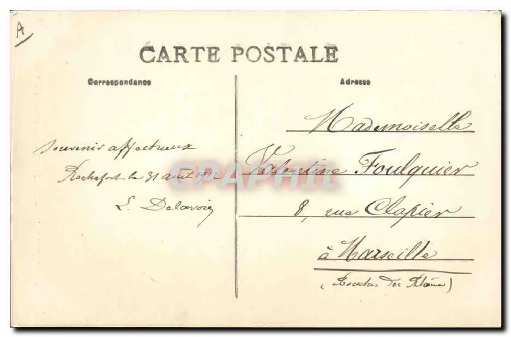 Les Sables-d'Olonne — Duas Amigas — L. C. - Verso