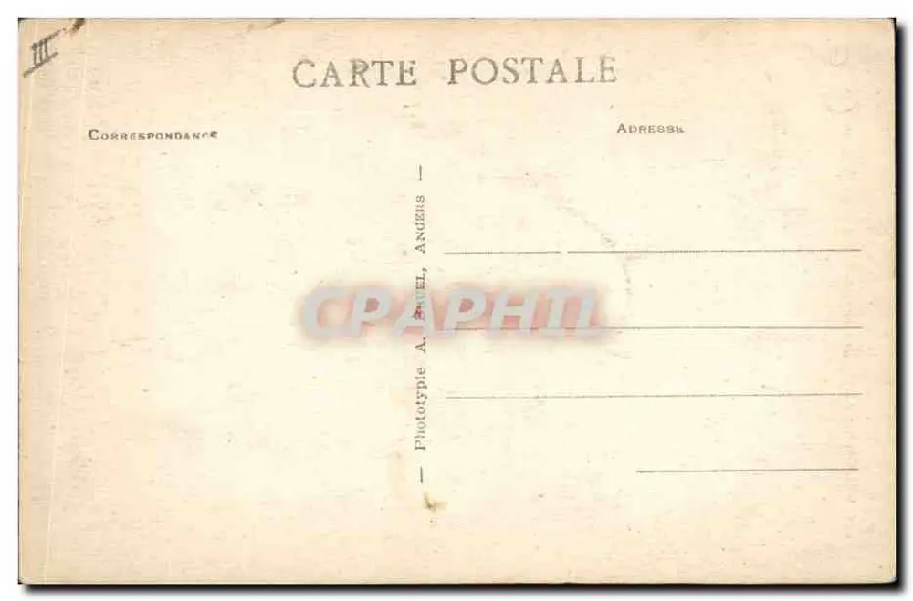 Les Sables-d'Olonne — Mulher em traje de praia com chapéu decorado — Sablaise A.B. n°135 - Verso