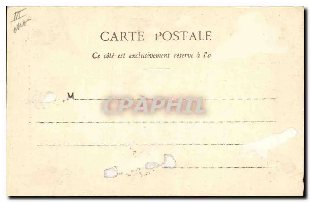 Les Sables d'Olonne — Das Land der Schönheitspreise — Sammlung G. I. D. de Nantes - Rückseite