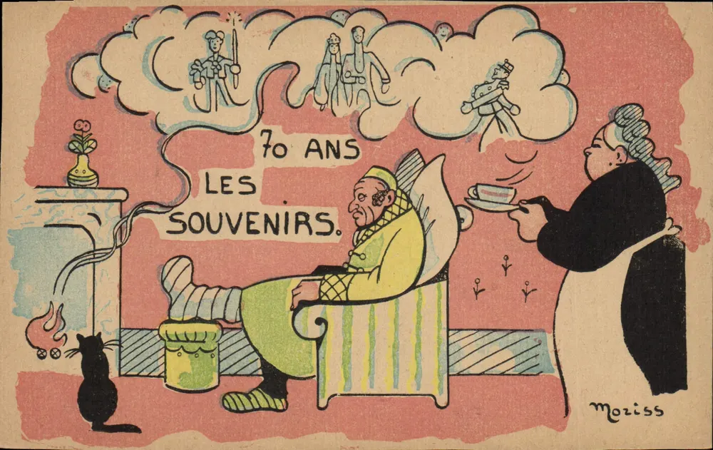 Les Souvenirs — 70 ans — Moriss - Vorderseite