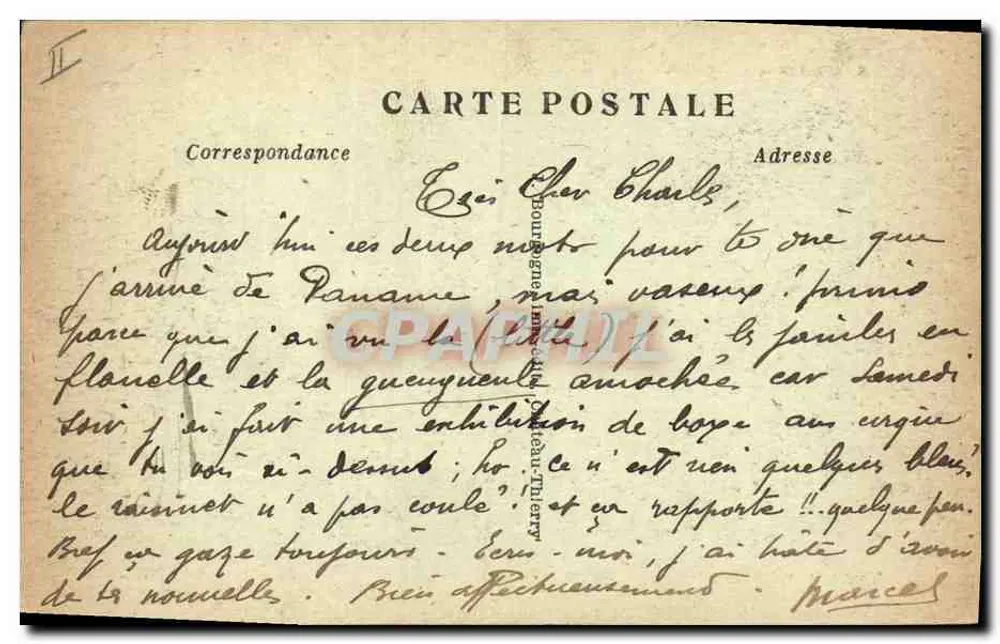 Châlons-sur-Marne — O Circo — Edit. J.B. - Verso