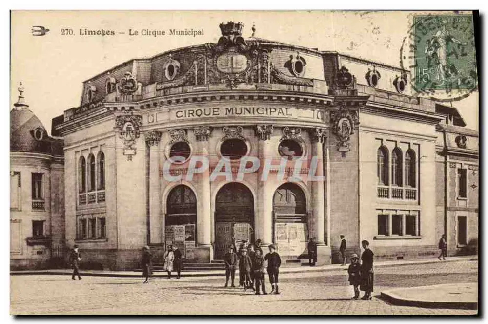 Limoëses — O Circo Municipal — n° 270 - Frente