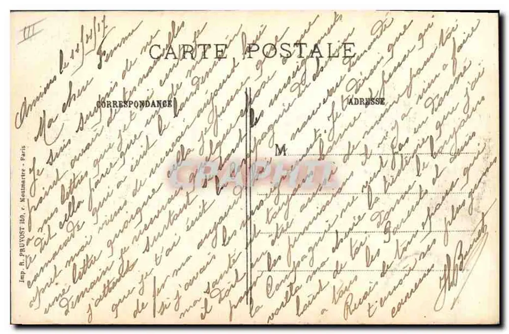Amiens (Somme) - Der Cirque (eine der Kuriositäten der Picardie) — Prost, Verlag, Amiens, n°615 - Rückseite