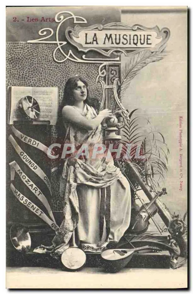 संगीत — कला श्रृंखला — प्रकाशक A. बर्गार्ड एवं C. नमी - आगे