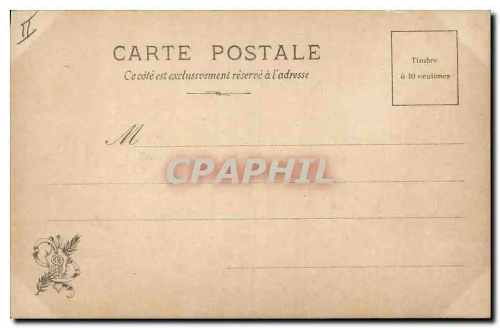 Salon 1901 — Herr Philline, ein Konzert bei der Harfenistin - Rückseite