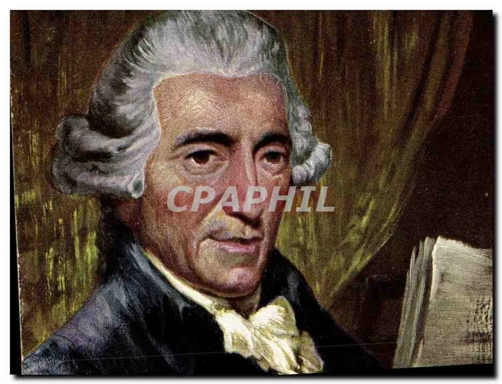 Retrato de um homem com traje do século XVIII — editor B.K.W. n° I 874-5 - Frente