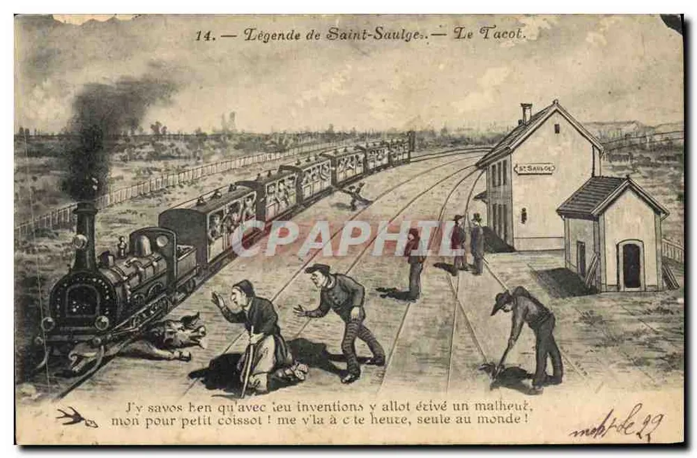 Saint-Saulge — Sage von Saint-Saulge — Le Tacot - Vorderseite
