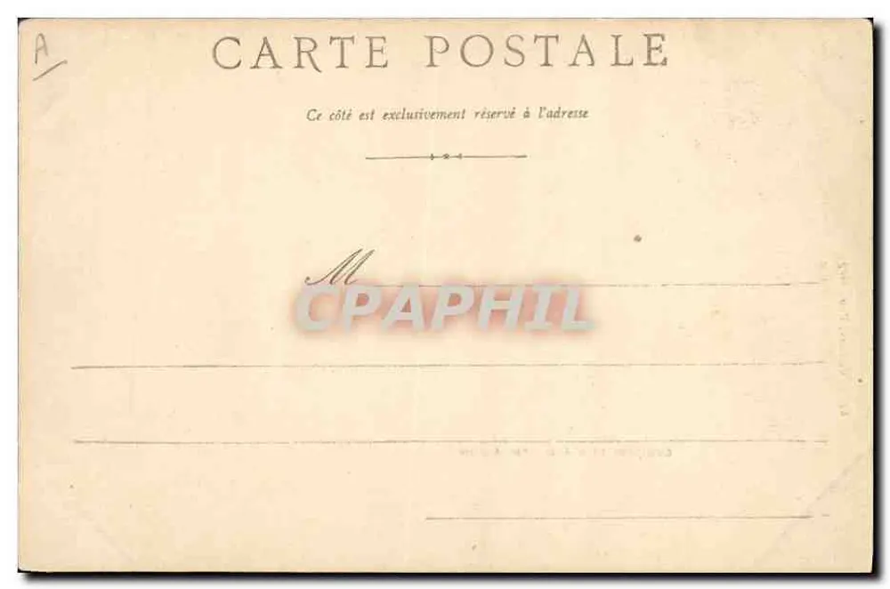 Artillerie-Lager der Alpen — J. Vallaire, Foto. Gap, Nr. 42 - Rückseite