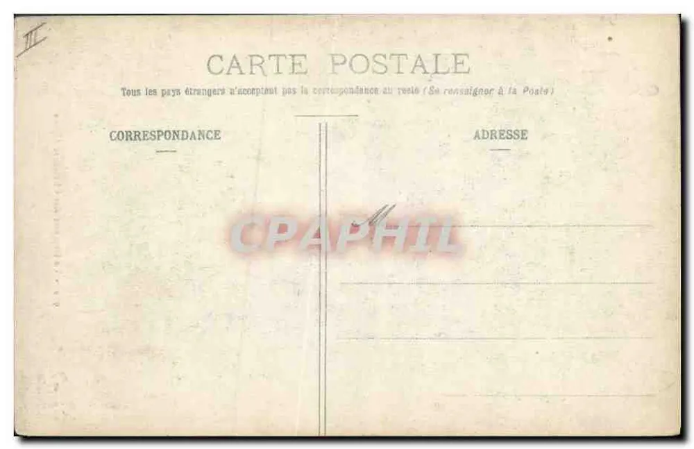 O Bandeira dos Caçadores Alpinos — E. Reynaud Editor, Chambéry, n° 989 - Verso