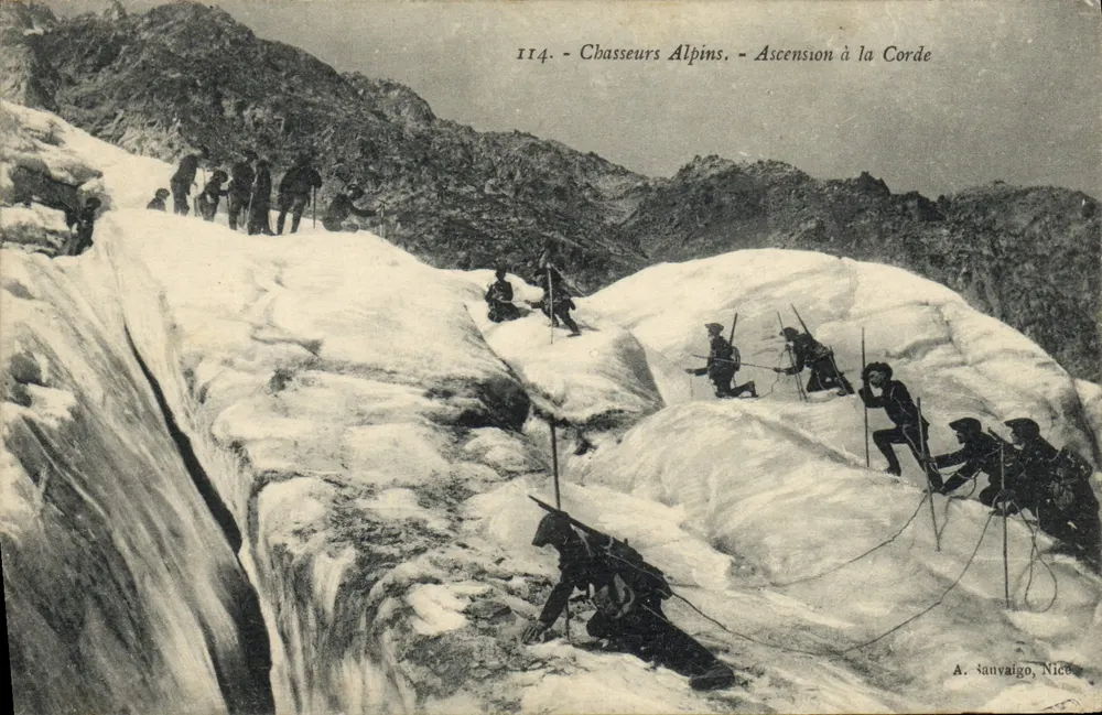 Alpine Jäger - Seilüberquerung — A. Sanvaigo, Nice - Vorderseite