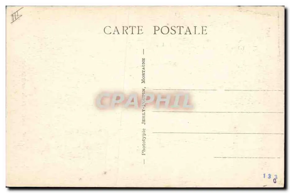 Uma bela Sablaise — n°47 — Fototipia Jehly-Poupin, Mortagne - Verso