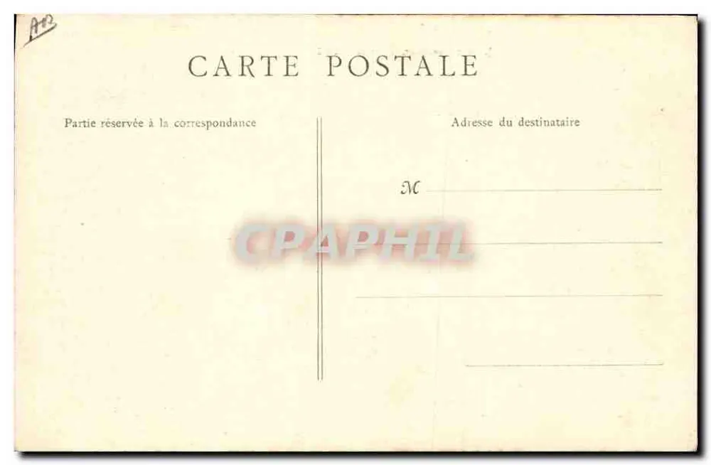 Luçon (Vendée) — Cabanière dos pântanos secos — J. Robuchon, fot. Poitiers — n° 161 - Verso