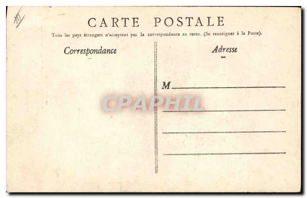 A Sarthoise — cena de comédia — Alfred Fillon, editor, n° VI - Verso
