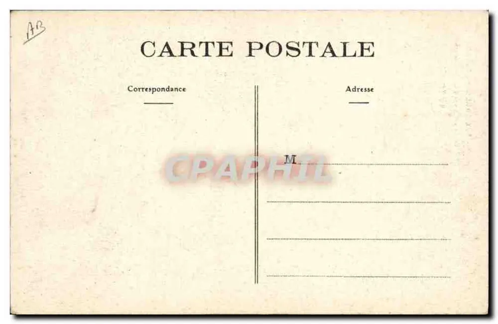 Frau im Badeanzug — Auf den Sables-d'Olonne — Phototypie Vassellier, Nantes - Rückseite