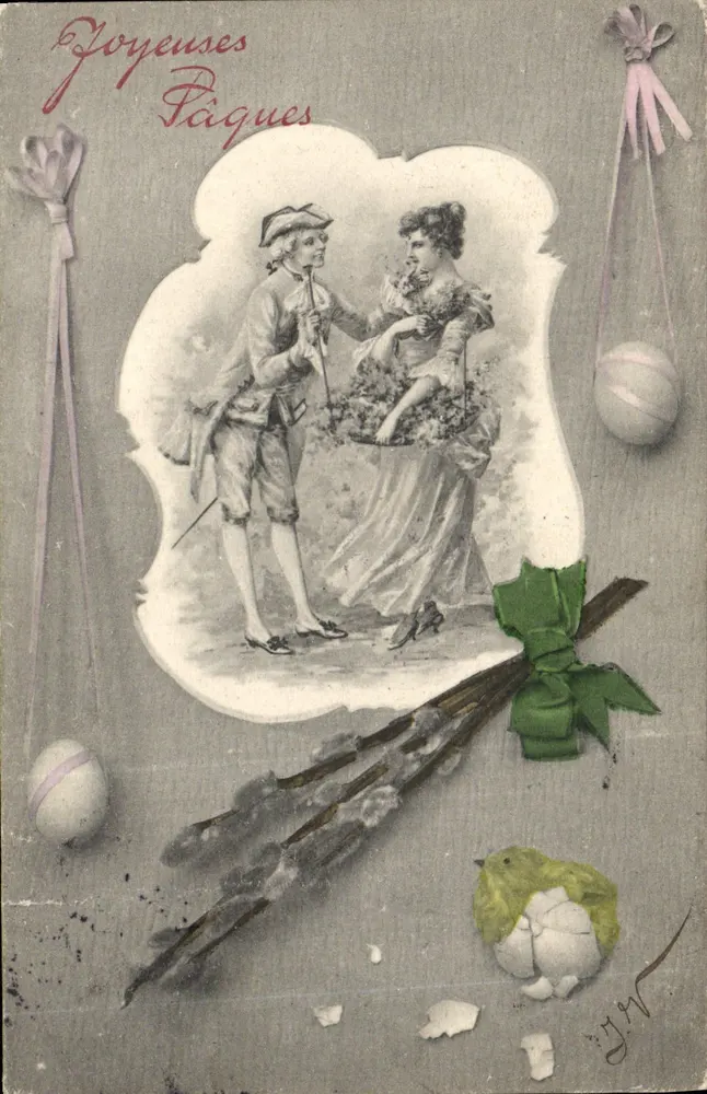 Jugend — Ostern — A.S. Serie 406 - Vorderseite