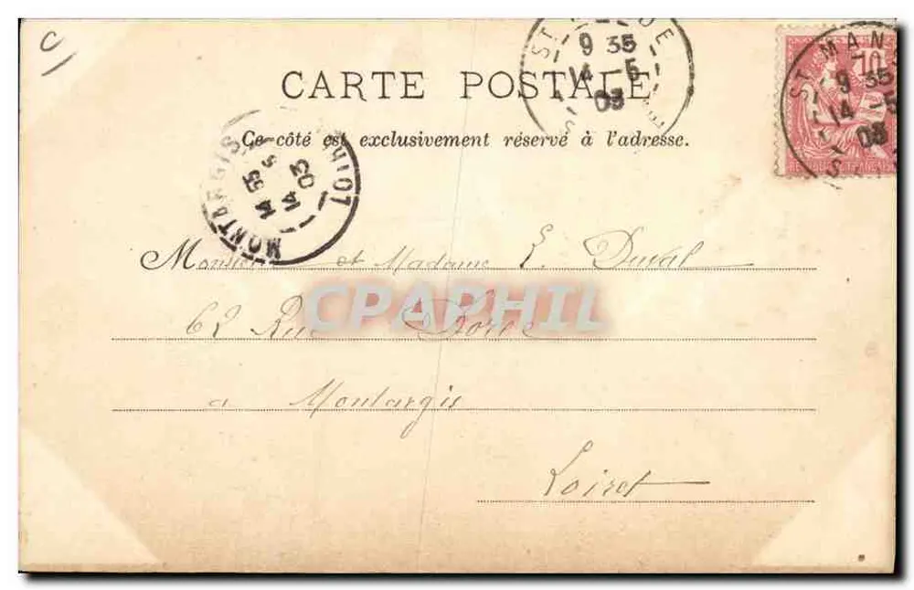 Bois de Vincennes - Boules-Spieler — Edition L. Giraud, av. Herbillion, Saint-Mandé - Rückseite