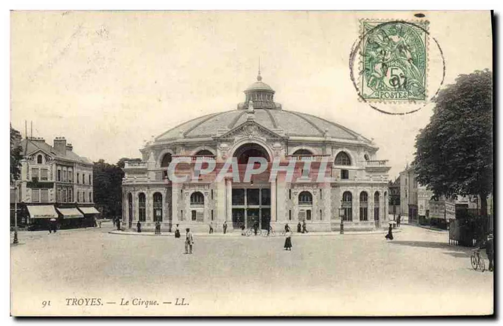 Troyes — Le Cirque — LL. - Awers