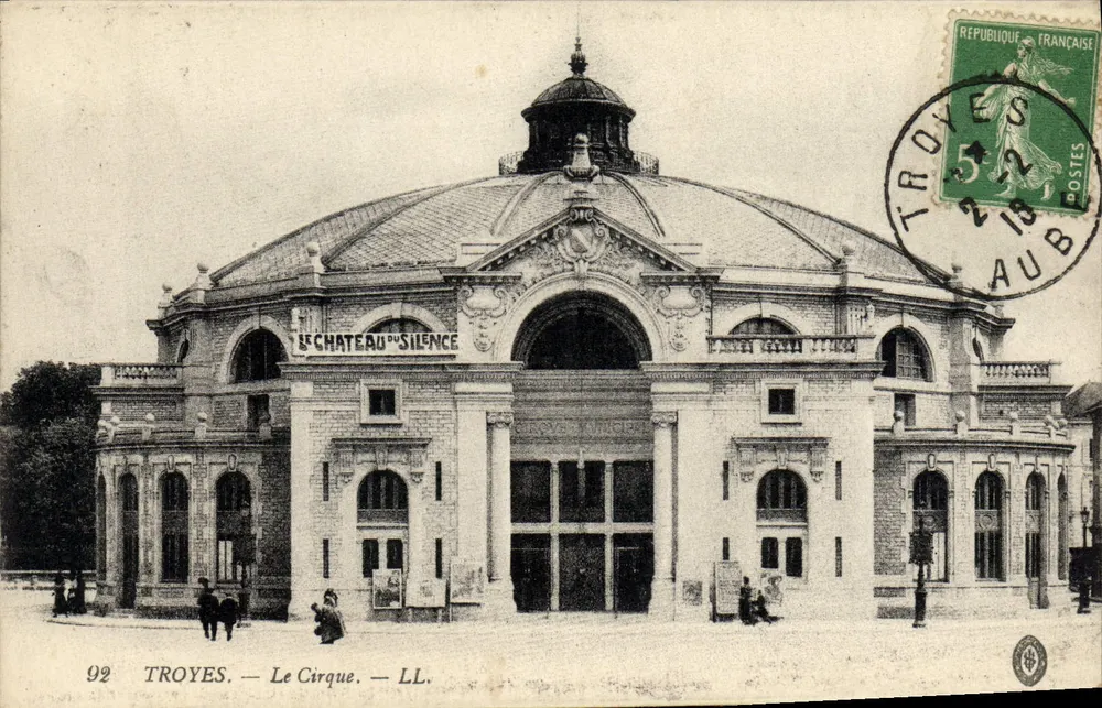 Troyes — Le Cirque — Zamek Milczenia — LL. n°92 - Awers