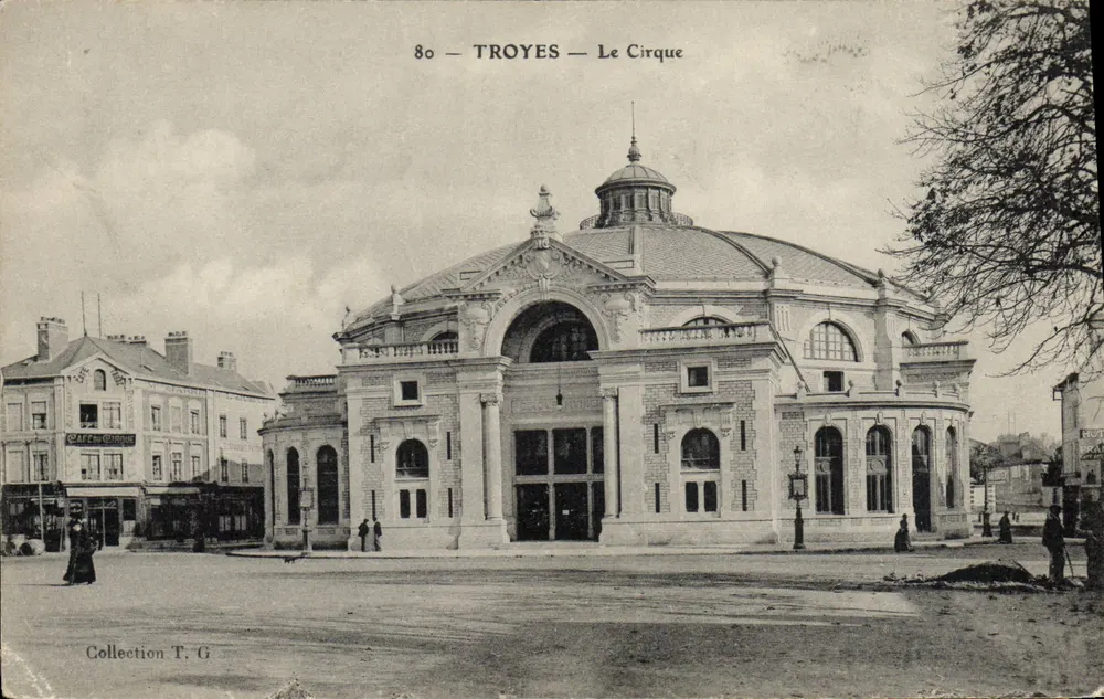 Troyes — Le Cirque — Collection T. G. - Awers