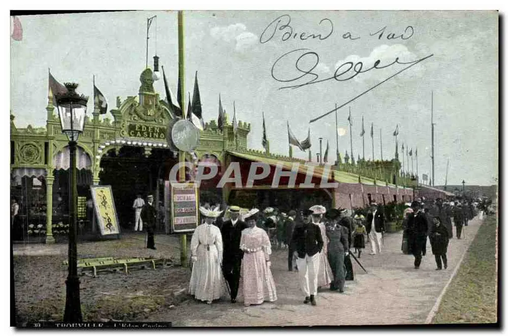 Trouville - L'Eden Casino — editor L.Y. & Cie, n°34 - Frente