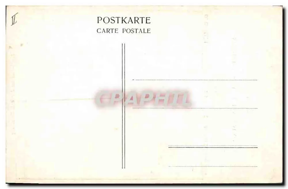 Lautenspieler — G. CARIANI — Verleger Brann & Cie, Nr. 275 - Rückseite