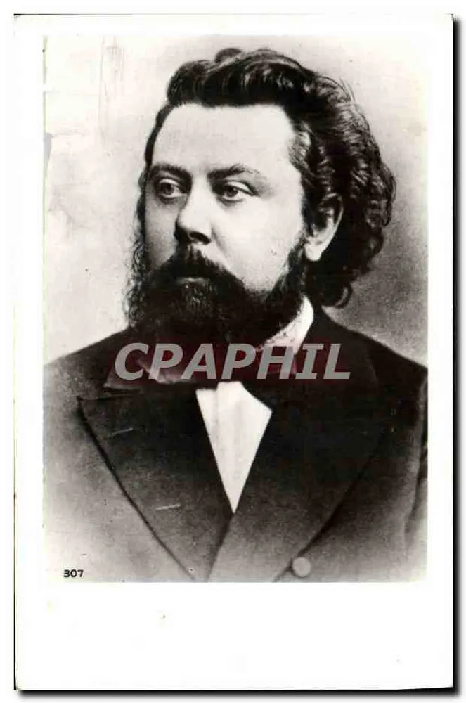 Boris Moussorgsky — Compositor Russo 1839-1881 — Foto Noter - Frente