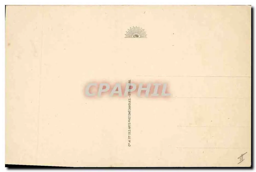 Jogador de flauta — Egito — Editor: CP A. 5° DES ARTS PHOTOGRAPHIQUES - Verso