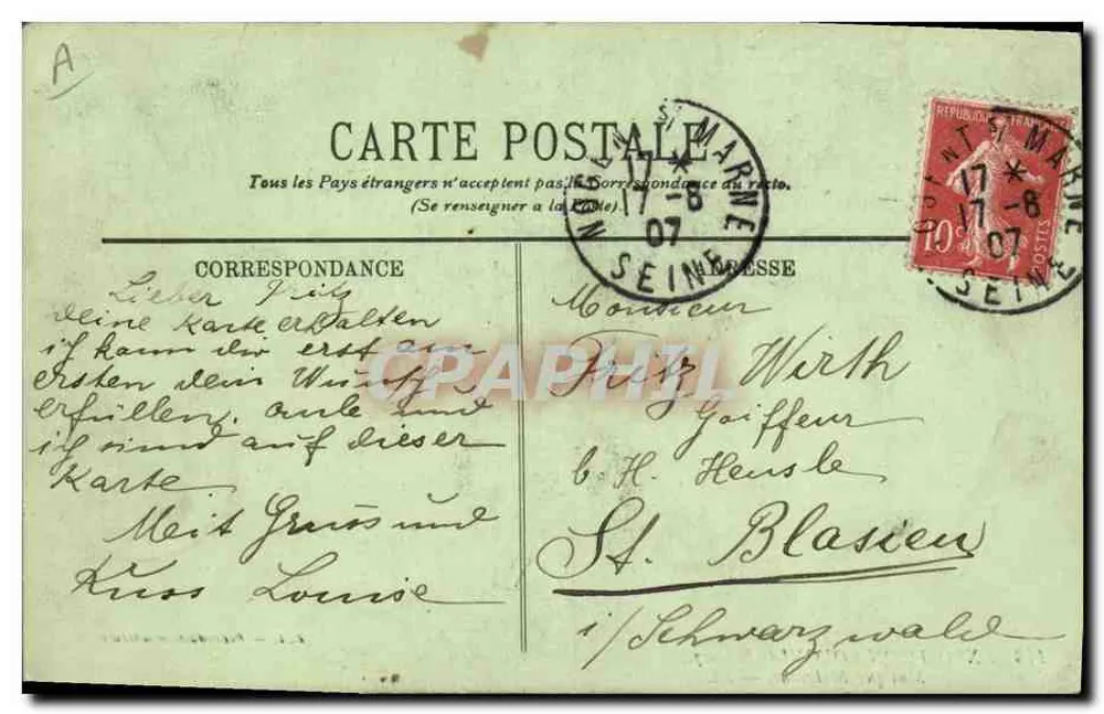 Musique Malgache — Exposition Coloniale 1907 — B. L. — Reproduction Interdite - Rewers